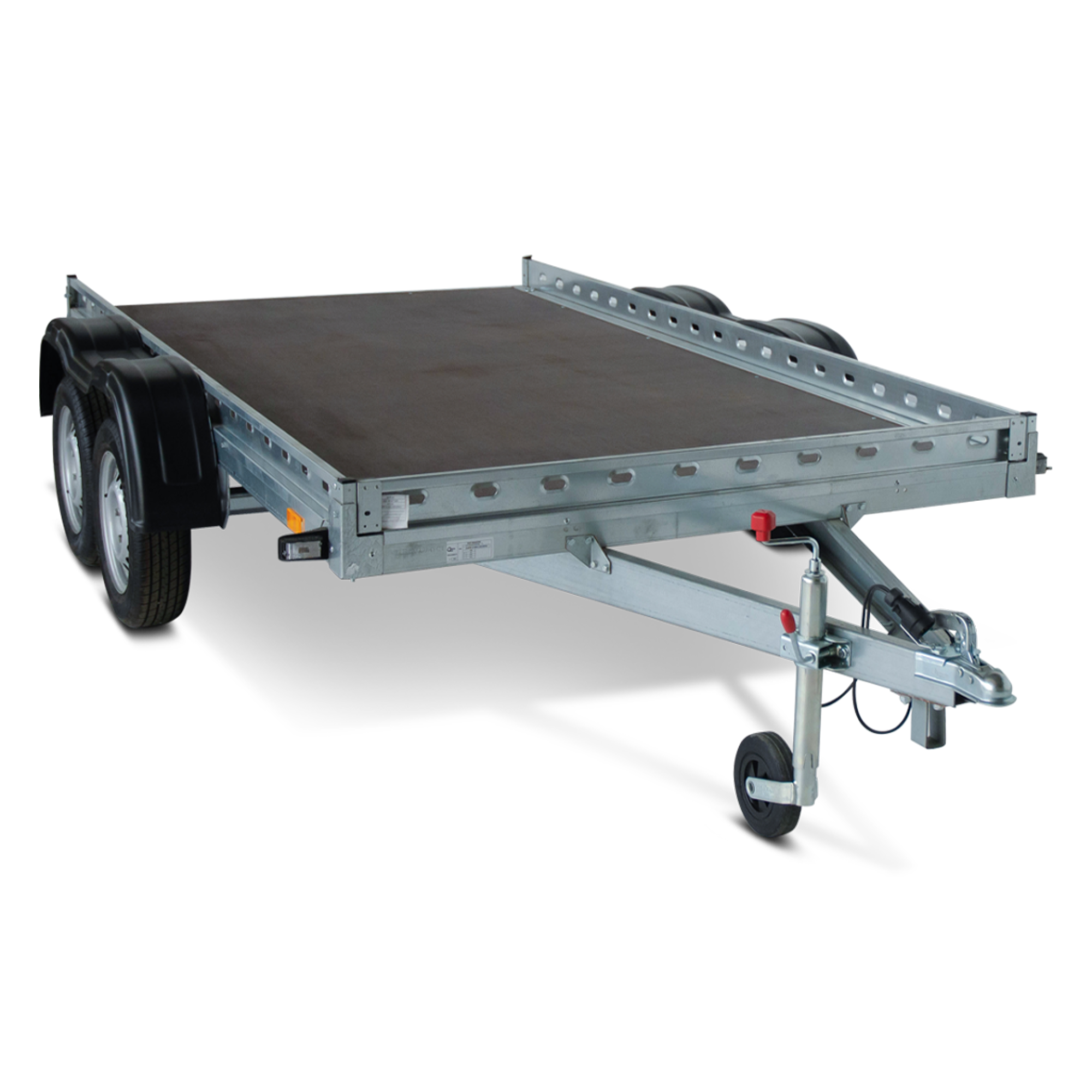 Remorca Auto REPO QED 3016 3000 x 1600mm dublu-ax 750 kg.