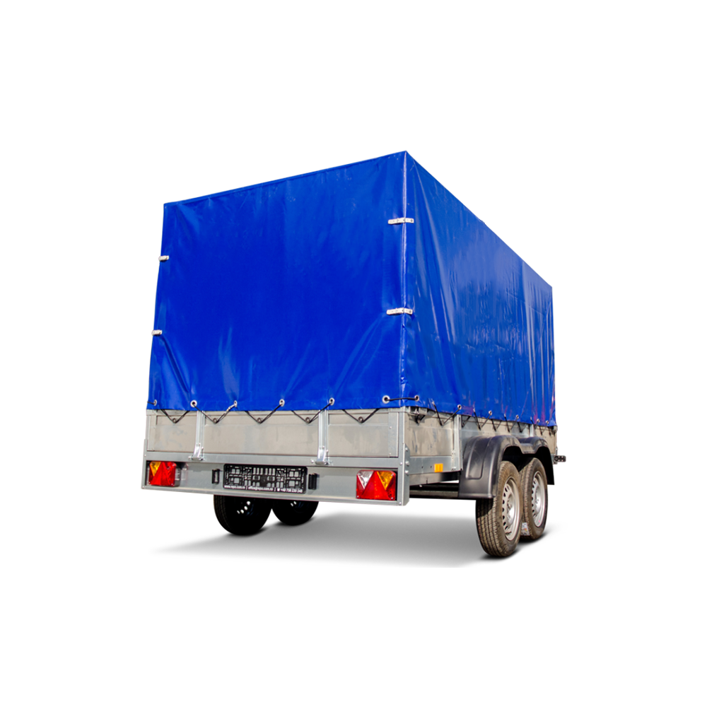 Remorca Auto REPO QED 3016O PLUS 3000 x 1600 x 1200 mm dublu-ax 750 kg, cu cadru[...]