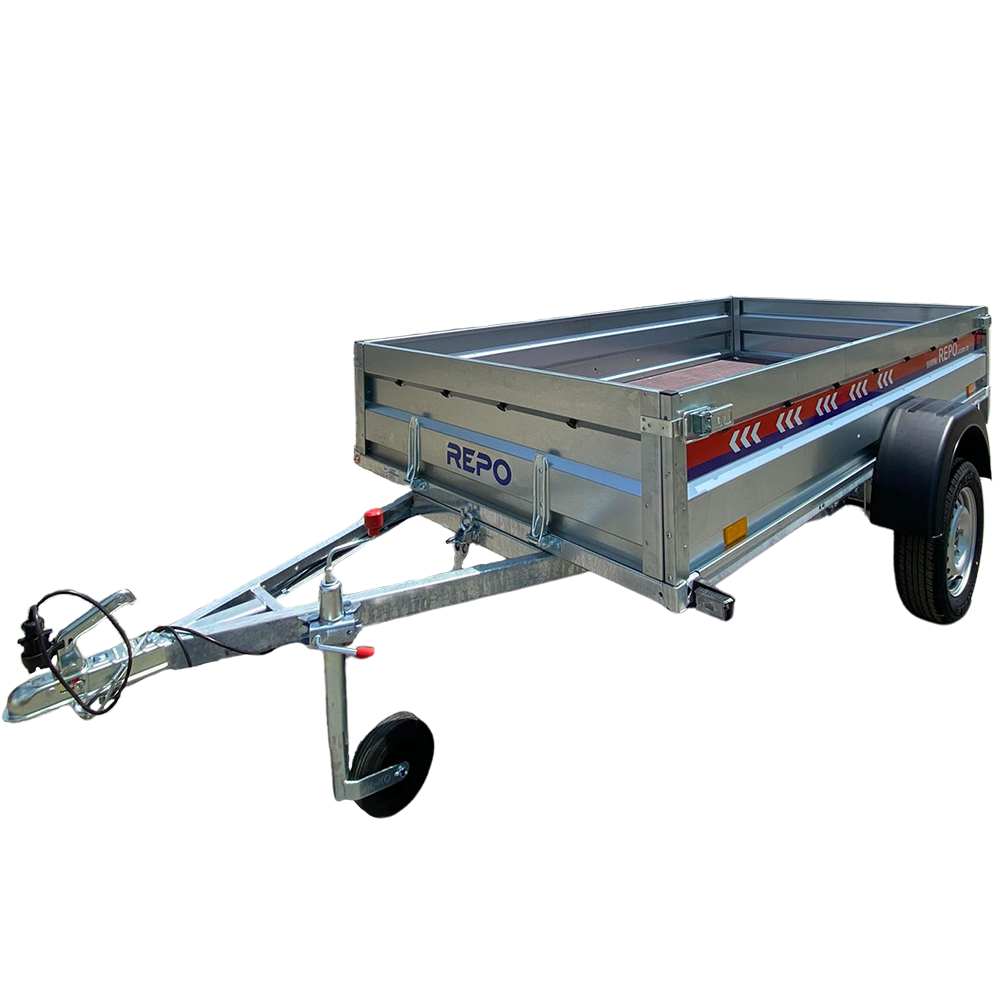 Remorca Auto REPO RDS 2412 Basculabila 2400 x 1250 x 390 mm 750 kg.
