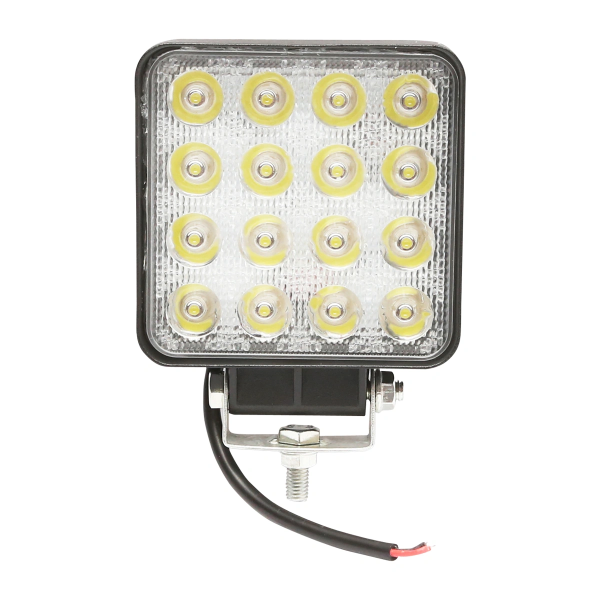 Lampa 16 LED-uri 10-60V 48W unghi de radiere 60 patrat