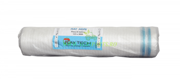 Plasa balotat alba ECO 123/3000 Raytech 