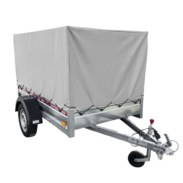 Remorca Auto REPO RRS 2100 x 1150 x 1200 mm 750 kg, cu cadru si prelata.