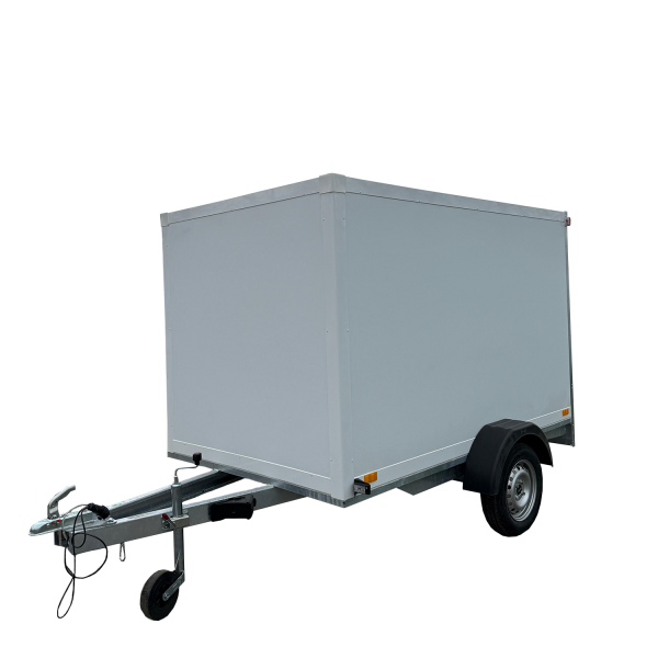 Remorca Auto tip Furgon REPO PEC 2515 2500 x 1500 x 1500 mm 750 kg.