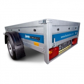 Remorca Auto 750 kg Faro Pondus 236x125x32 cm
