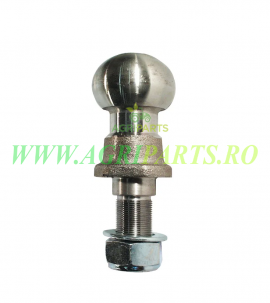 Bolt de cuplare cu bila 26 mm, filet M22 x 1.5, sarcina max 3500 kg