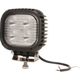 Lampa de lucru LED 48W 4050lm patrata 10/30V 125x90x125mm tip flood 4 LED-uri