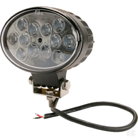 Lampa de lucru LED 36W 2760lm ovala 10/30V 144x85x95mm tip spot 12 LED-uri