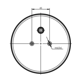 Lampa spate multifunctionala LED rotunda 12-24V diametru 152mm