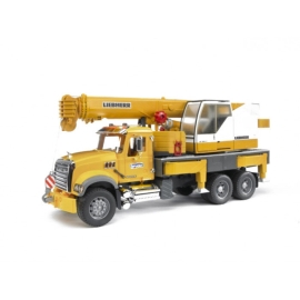 Camion Mack Granite cu macara Liebherr LTF 1045-4.1