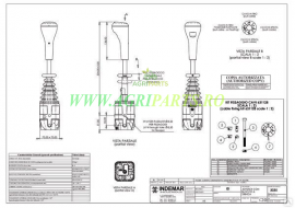 Maneta Joystick mecanica 3335 INDEMAR