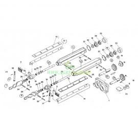 Lagar pentru culegator de porumb ZMAJ 102x69x68.5mm - 222-17/19