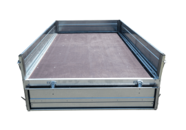 Remorca Auto Cargo REPO QSD 2616 2600 x 1600 x 300 mm dublu-ax 750 kg.