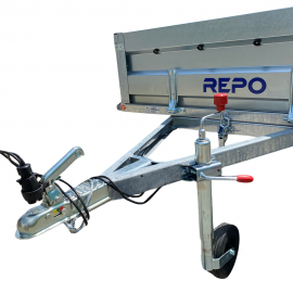 Remorca Auto REPO RDS 2412 Basculabila 2400 x 1250 x 390 mm 750 kg.