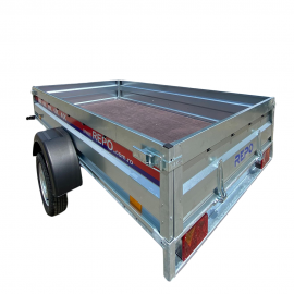 Remorca Auto REPO RDS 2412 Basculabila 2400 x 1250 x 390 mm 750 kg.