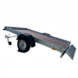 Remorca Auto Transport ATV Basculabila REPO 2613 2600 x 1350 mm 750 kg.