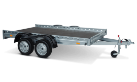 Remorca Auto REPO QED 3016 3000 x 1600mm dublu-ax 750 kg.