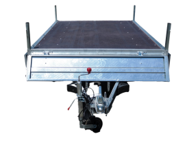 Remorca Auto Cargo REPO QSD 2616 2600 x 1600 x 300 mm dublu-ax 750 kg.