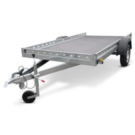 Remorca Auto Apicola PED 3016A 3000 x 1600 x 100 mm platforma 750 kg.