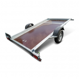 Remorca Auto REPO 3015 Basculabila 3000 x 1500 mm Multitransport 750 kg.