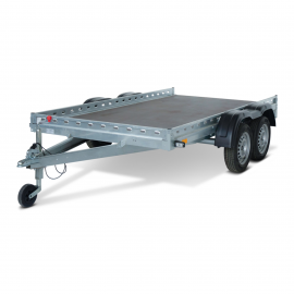 Remorca Auto REPO QED 3016 3000 x 1600mm dublu-ax 750 kg.