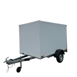 Remorca Auto tip Furgon REPO PEC 2515 2500 x 1500 x 1500 mm 750 kg.